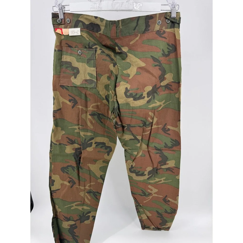 Vintage 70s Kmart Camo‎ Field Jacket and Pants Set Men's Medium Hunting New Old